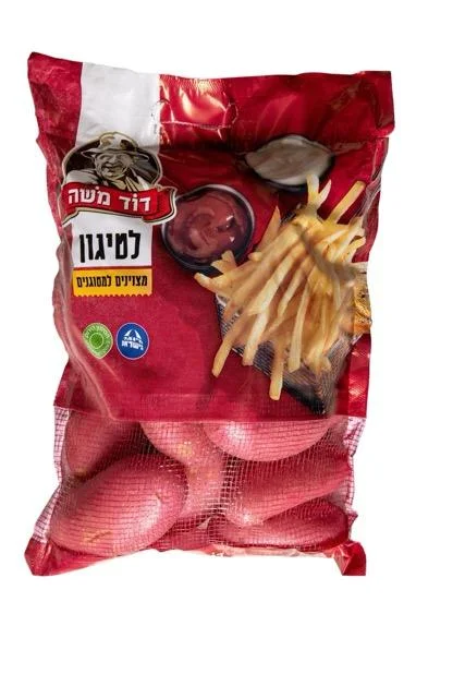 תפוח אדמה אדום לטיגון דוד משה מארז 2.8 ק"ג